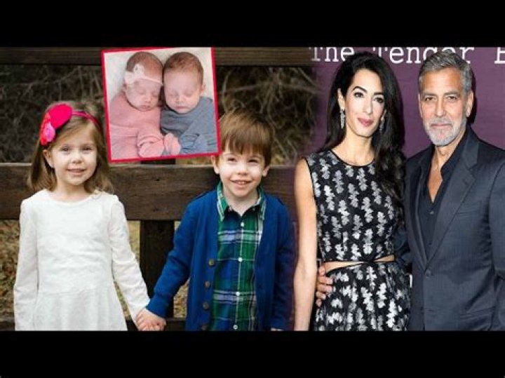 Capturing The Joy: George Clooney Twins Pics