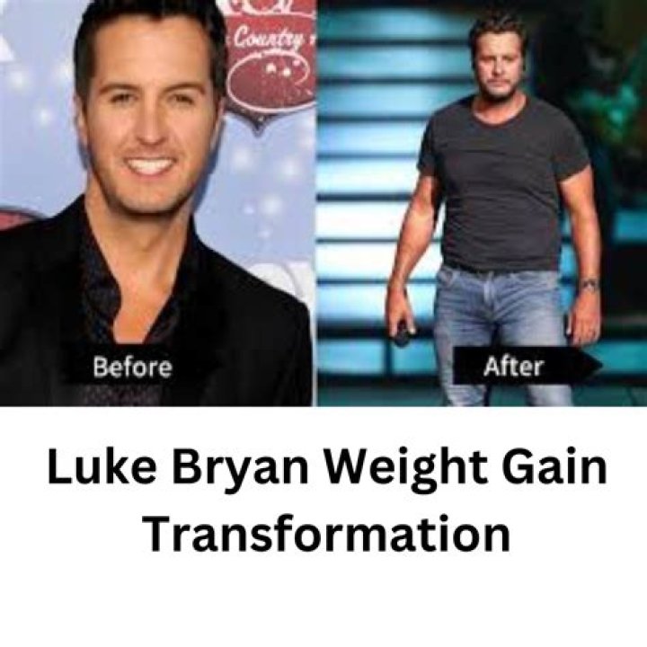 Luke Bryan's Weight Gain Journey: A Transformation Story