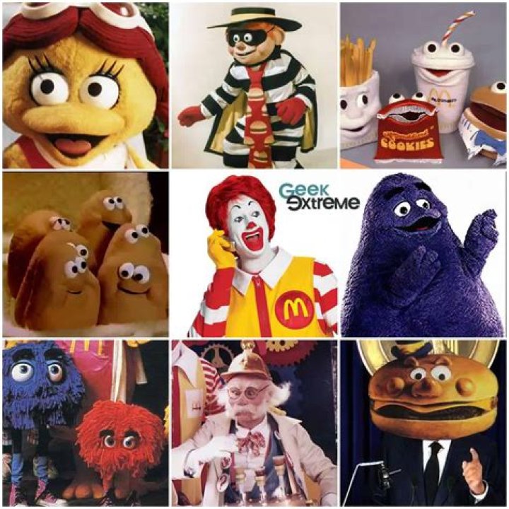 Exploring The Colorful World Of McDonald's Mascots