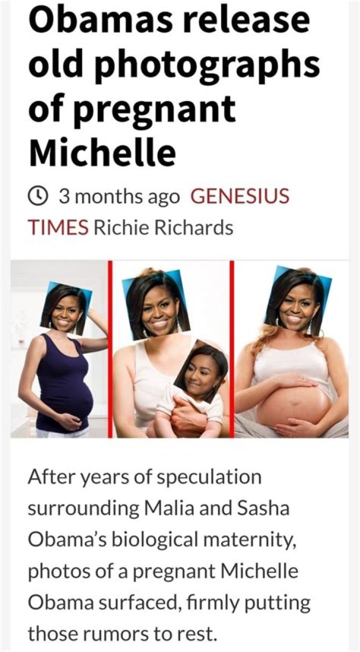 Exploring The Journey: Michelle Obama Pregnant And Beyond