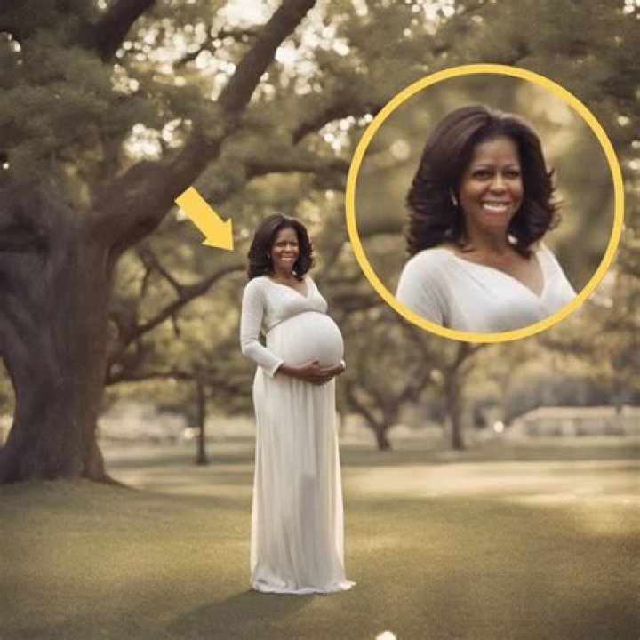 Captivating Moments: Pictures Of A Pregnant Michelle Obama